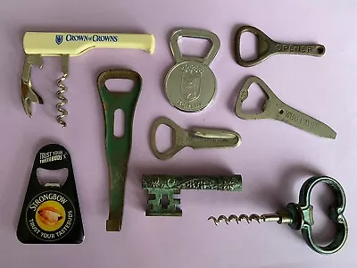Mixed Lot Of Vintage Beer Bottle Openers And Corkscrews • £2.99