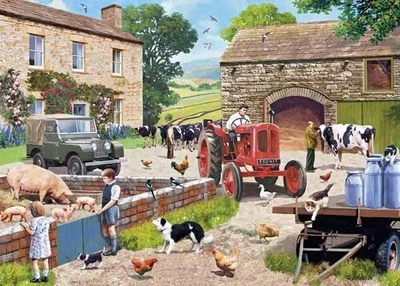 £13.99 • Buy Gibson Life On The Farm - 1000pc Jigsaw Puzzle