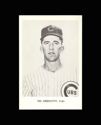 Ted Abernathy 1965 Chicago Cubs Team Issue Picture Pack Photo - RARE - Gem Mint • $0.79