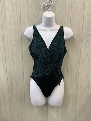 Magicsuit Wild Child Kaia Swimsuit Women's Size 10 Teal/Black NEW MSRP $162 • $19.99