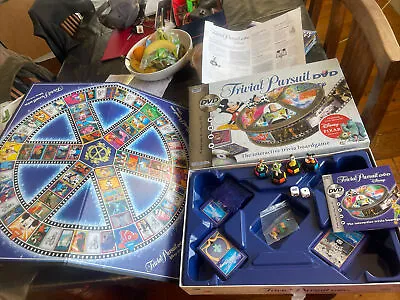 COMPLETE Trivial Pursuit DVD Disney Edition (2005) Interactive Board Game TV GC • £11.99