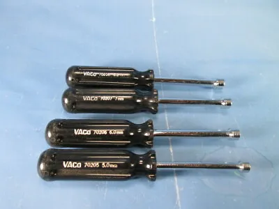 $25.99 • Buy Vintage VACO Nut Driver Set METRIC 5mm - 8mm ~Made In USA~  NICE LQQK!!