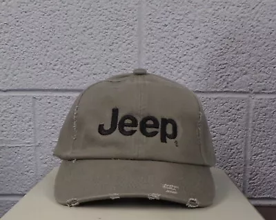 JEEP Embroidered Ball Cap Hat Cherokee Wrangler Patriot Commander Comanche New • $21.24