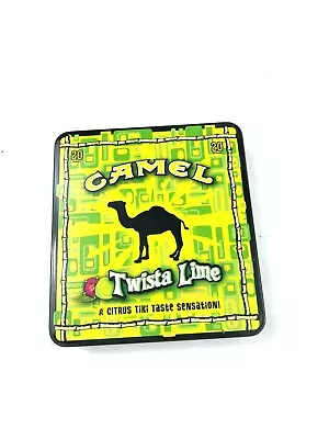 $10 • Buy Camel Tin Twista Lime Tobacco Cigarette Tin Can No Cigarettes Inside