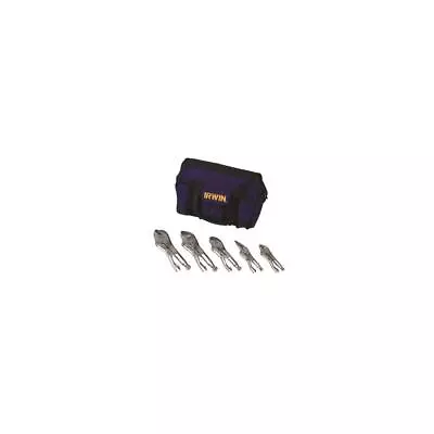 Irwin Original Locking Pliers Kit Bag Set 5-Piece • $69.99