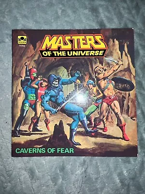 Masters Of The Universe Caverns Of Fear VINTAGE 1983 Graphic Novel Book Golden • $3.59