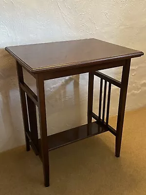 Antique Mahogany Side Table • £5