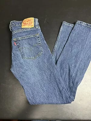 Levis 511 Jeans Mens 31x34 Blue Slim Fit Straight Pants Denim • $19.19
