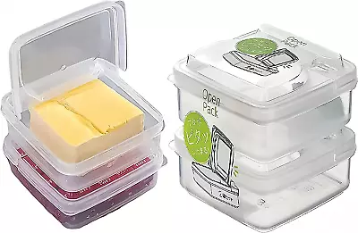 4 Pack-Cheese Container For Fridge Cheese Storage Container For Fridge Cheese  • $29.07