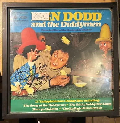 Ken Dodd And The Diddymen Signed / Autographed Album Cover Framed Display Vgc • £29.95