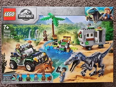 LEGO 75935 - Jurassic World Baryonyx Face - Off: The Treasure Hunt *NEW* Sealed • $169.50