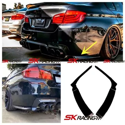 Glossy Black Rear Bumper Diffuser Splitter For BMW F10 M5 2011-2016 Sedan • $250