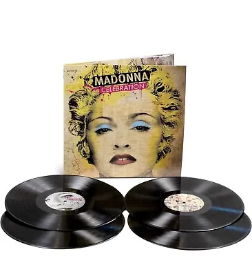 Madonna Celebration 4LP Vinyl Limited Edition • $55.95