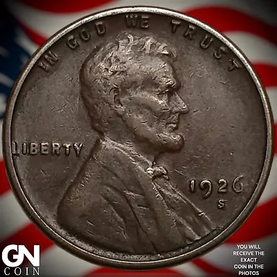 1926 S Lincoln Cent Wheat Penny Y0137 • $10