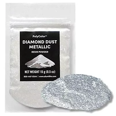 Diamond Dust Metallic Powder PolyColor - Colored Mica Powder For Epoxy Resin ... • $17.27