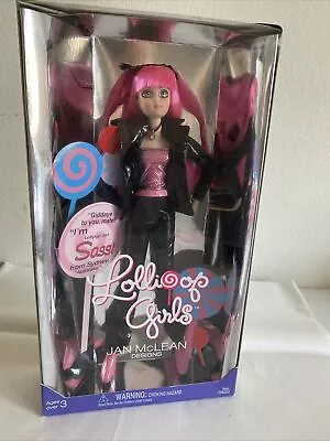 UNIMAX TOYS LOLLIPOP GIRLS JAN MCLEAN SASSI FROM SYDNEY AUSTRALIA Nib Pink Hair • $118.01