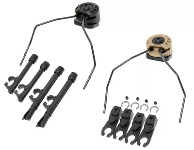 $54.99 • Buy ARC Helmet Rail Adapter For Peltor Comtac Sordin Howard Leight Headset Rotate