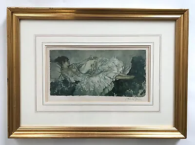£239.20 • Buy The Silver Frock Sir William Russell Flint Signed Print Nude Mounted Framed