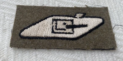£5.99 • Buy Wwii Royal Armoured Corps Arm Patch - Silk Woven 