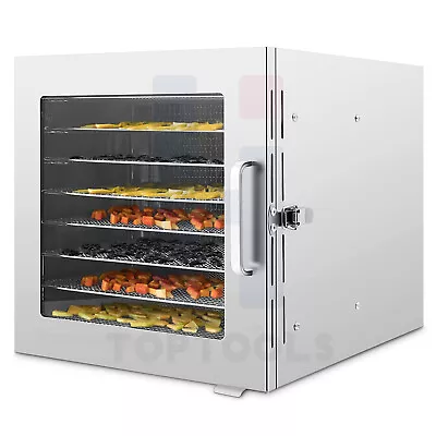 $129.99 • Buy Dehydrator For Food And Jerky 8 Trays Deshidratador De Alimentos Fruit Drying