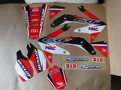 Team Honda Factory Graphics  Crf450r  Crf450 2005 2006 2007 2008 • $49.99