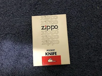 Vintage Zippo Pocket Knife Russwin With Original Box • $51.29