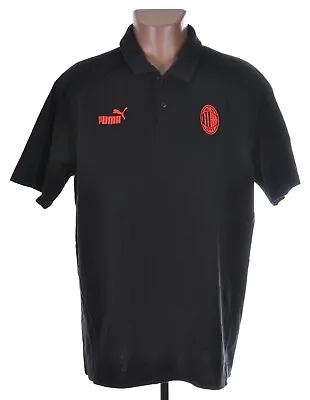 Ac Milan 2022/2023 Football Polo Shirt Jersey Puma Size Xl Adult • $40.49