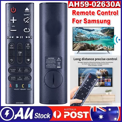 New AH59-02630A Remote Control For Samsung SoundBar HT-H6550WM HT-H7750WM • $14.89