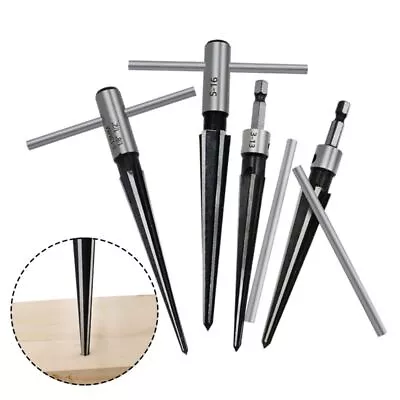 New Taper Reamer Hand Metal Reamer Deburring Enlarge Pin Hole Chamfering Tool • £6.34