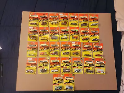 Matchbox Get In The Fast Lane & New Look Die Cast Lot Of 30 Vehicles  S/D • $15.50