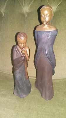 Soul Journeys Maasai Figurines X 2 Chiumbo & Dalila • £18.99