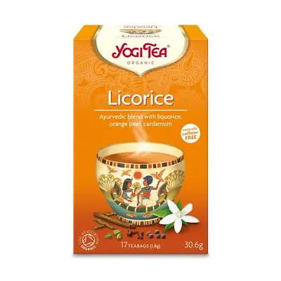 💚 Yogi Tea Organic Licorice Spice Tea 17bag • £3.52