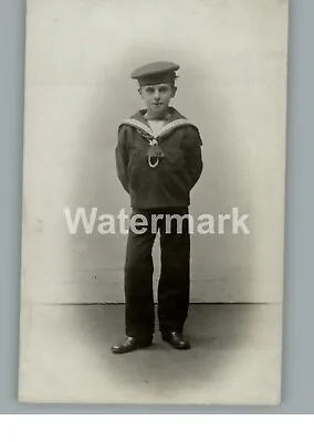 1234. WWI Era Or Earlier. Royal Navy Boy Sailor Or Boy In Sailor Suit • £3.95