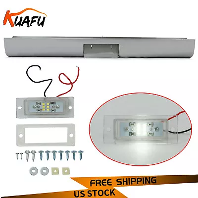 Bumper Roll Pan W/LED License Plate Light For 67-72 Ford F100 F250 Fleetside • $121.21