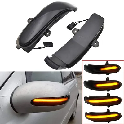 Rear Mirror LED Dynamic Turn Signal Light For Ben-z E-class W211 S211 02-07 W463 • $30.99