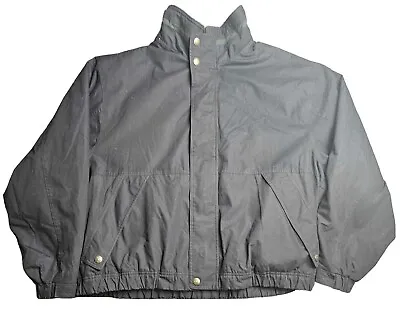 Vintage Pacific Trail Jacket Men’s XXL Dark Blue Fleece Lined Full Zip Pockets • $10.56