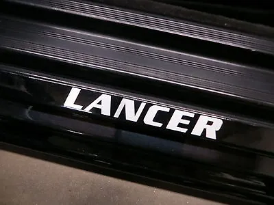 (2pcs) LANCER Doorstep Badge Decal MITSUBISHI • $12.85