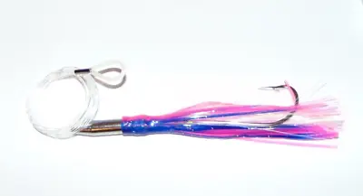 Tuna Dart Trolling LURE WahooDoradoMahiONO Mylar Skirt Fishing Bait Rigged • $7.99