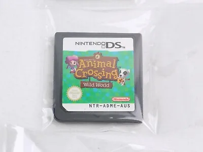 Like New Nintendo DS / 2DS / 3DS Animal Crossing Wild World Cartridge Only Fr... • $34.90