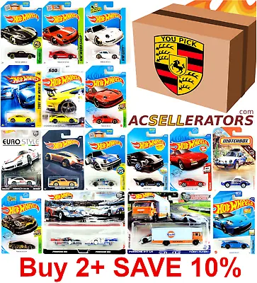 Hot Wheels 🔥 Ultimate PORSCHE Listing YOU PICK 🚗🚙🚓 - NEW UPDATED 1/13/24 ✅ • $2.99