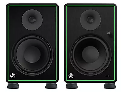 Pair Mackie CR8-XBT - 8  160w Studio Monitors W/Bluetooth+Isolation Feet Pads • $299.99