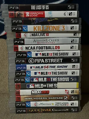 Pick Your Own PlayStation 3 Games (Used) • $5