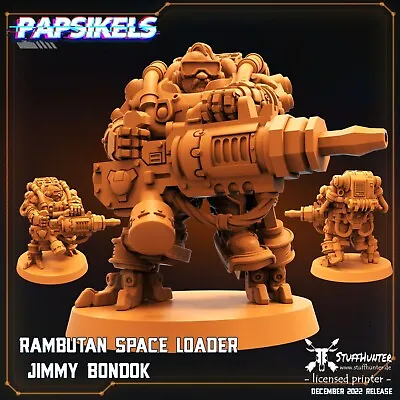 Rambutan Space Loader JIMMY Bondok - Papsikels - Wargaming 28-32mm Sci-Fi • $17.55