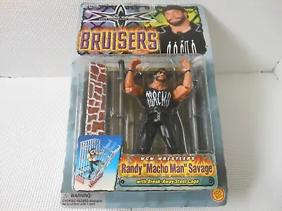 ToyBiz Action Figure WCW Randy Savage Bruisers World Championship Wrestling Toy • $57.97