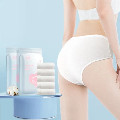 £6.35 • Buy Disposable Cotton Portable Panties Breathable Underwear Travel Soft Underpants