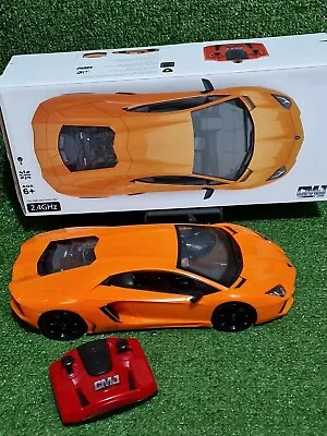 Lamborghini Aventador Coupe LP700-4 RC Car Scale 1:14 Radio Control Orange Boxed • £17.99