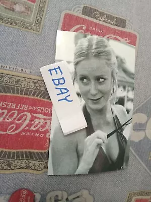 Eve Plumb Beautiful Gorgeous Sexy Halter Top Glossy B&w 4x6 Photo Brand New • $4.99