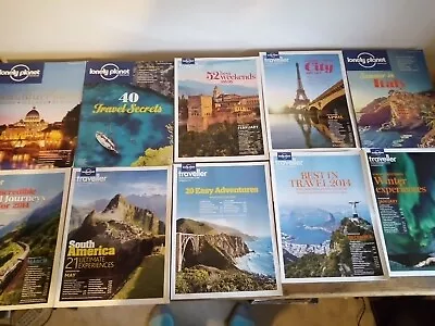 10 X Lonely Planet Magazine Aug 15 - May 16 - Discontinued. Bundle 1. • £10