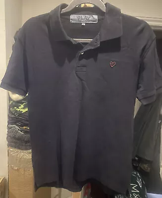 £19.99 • Buy Comme Des Garcons Play Polo Shirt Medium