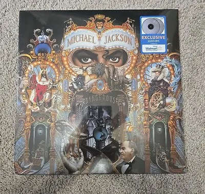 Dangerous By Micheal Jackson (Walmart Silver Color Vinyl) Corner Bend • $38.99